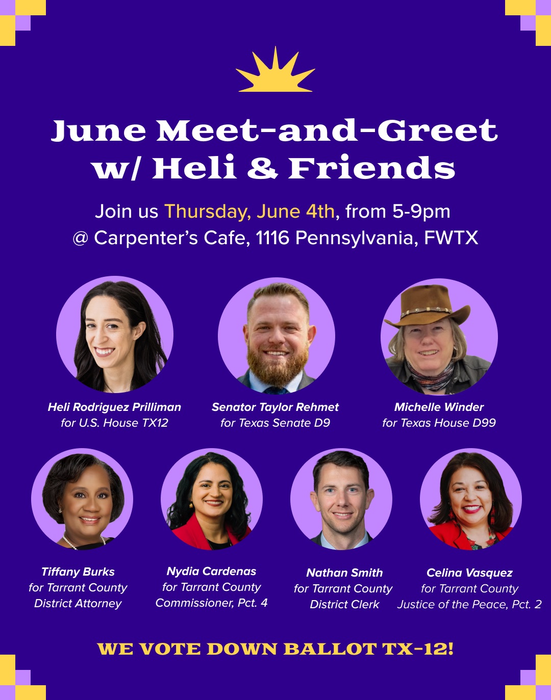 June Meet-and-Greet w/ Heli & Friends